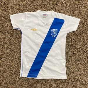 Vintage Guatemala Umbro Soccer Jersey Size Youth 6